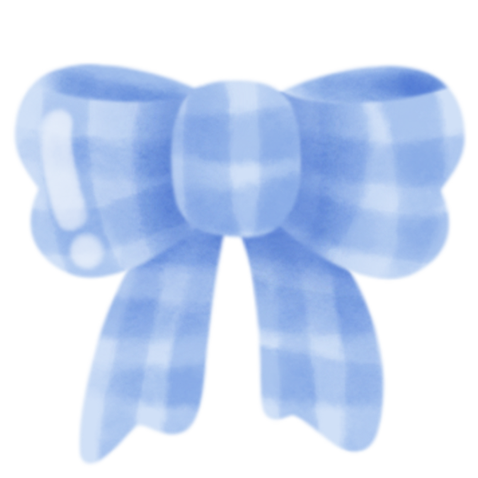 Blue bow clipart png