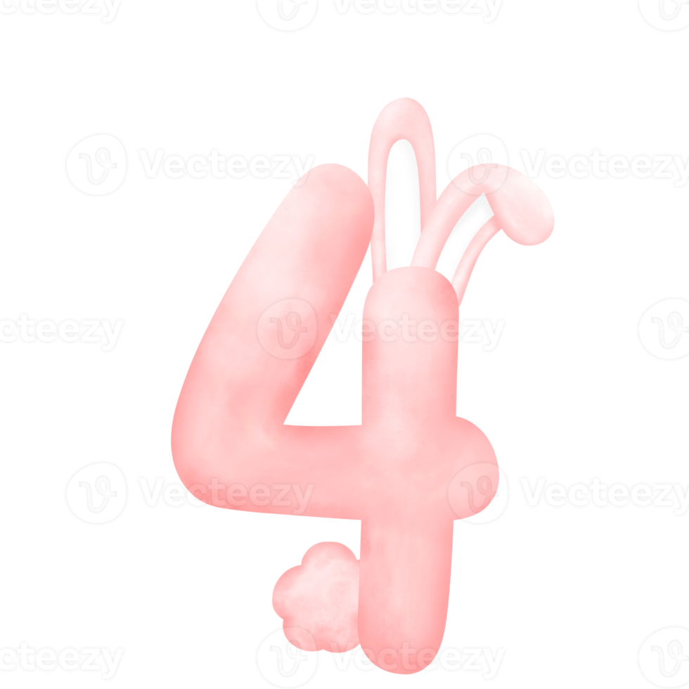 Rabbit Alphabet Letter png
