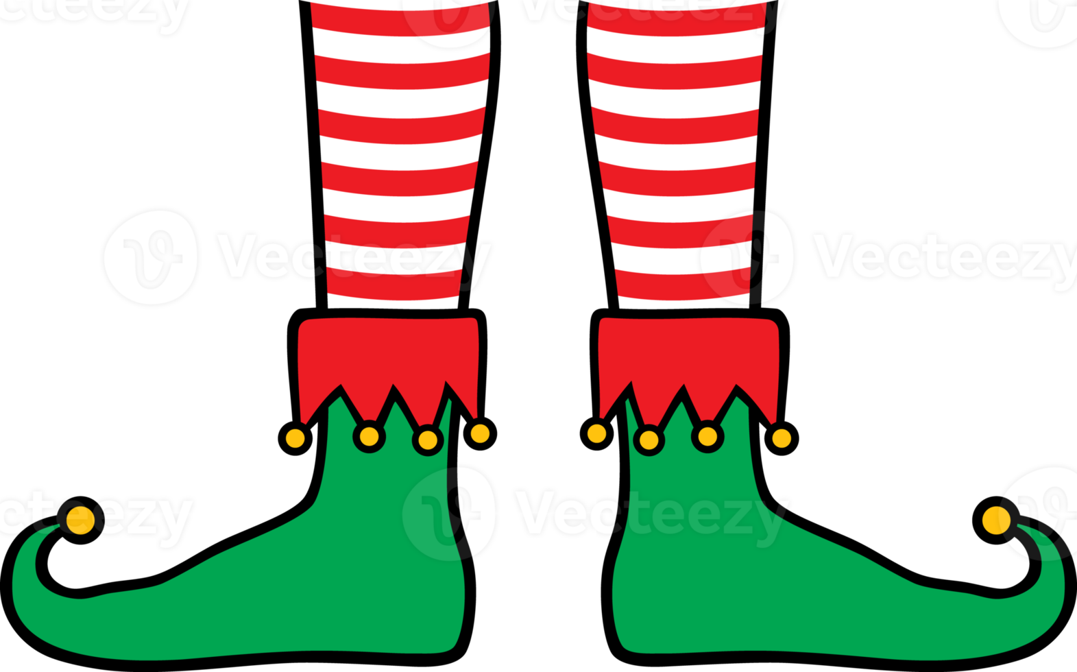 Christmas elf legs png illustration