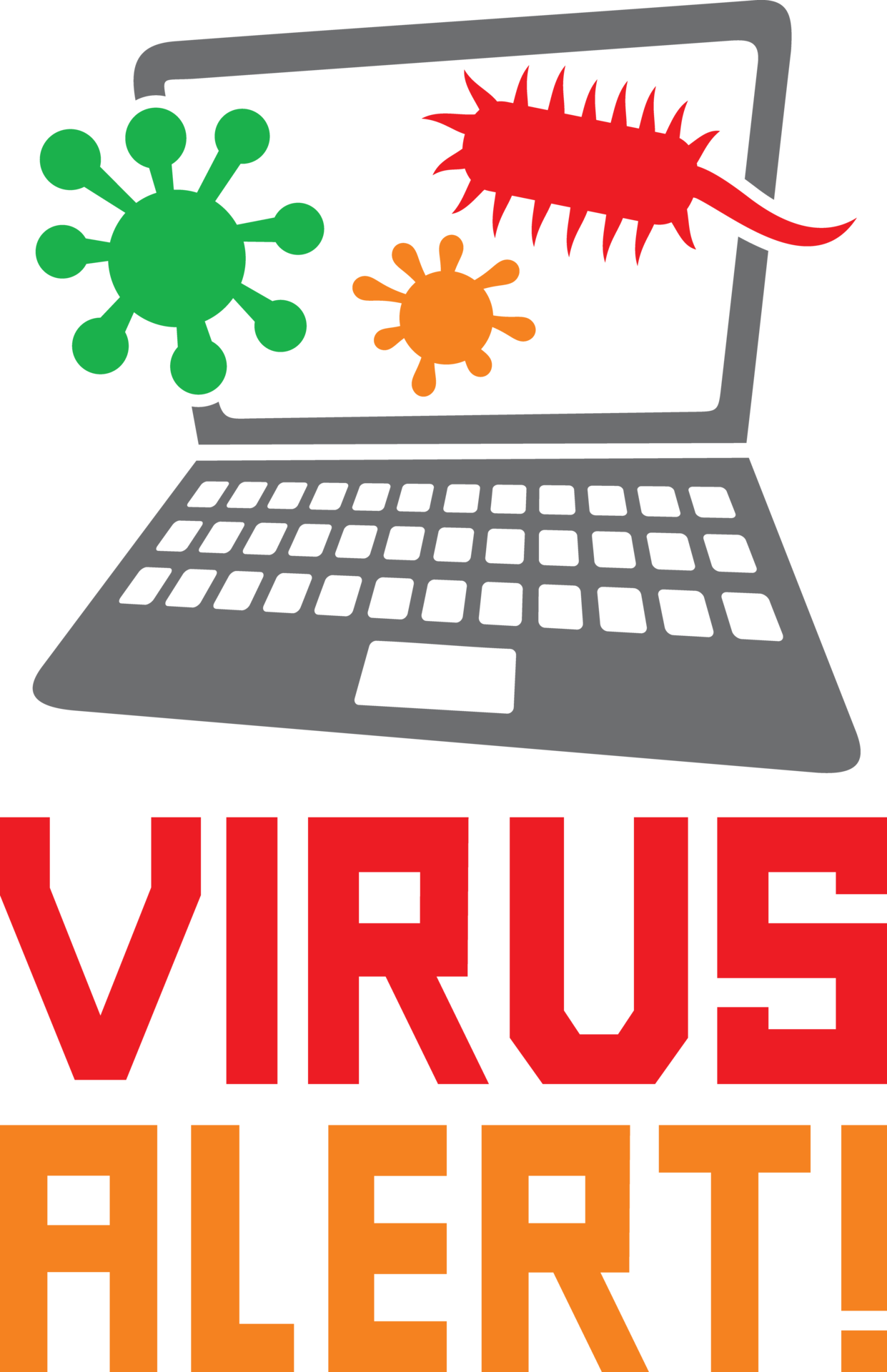 icono de alerta de virus informático concepto antivirus 8505685 PNG