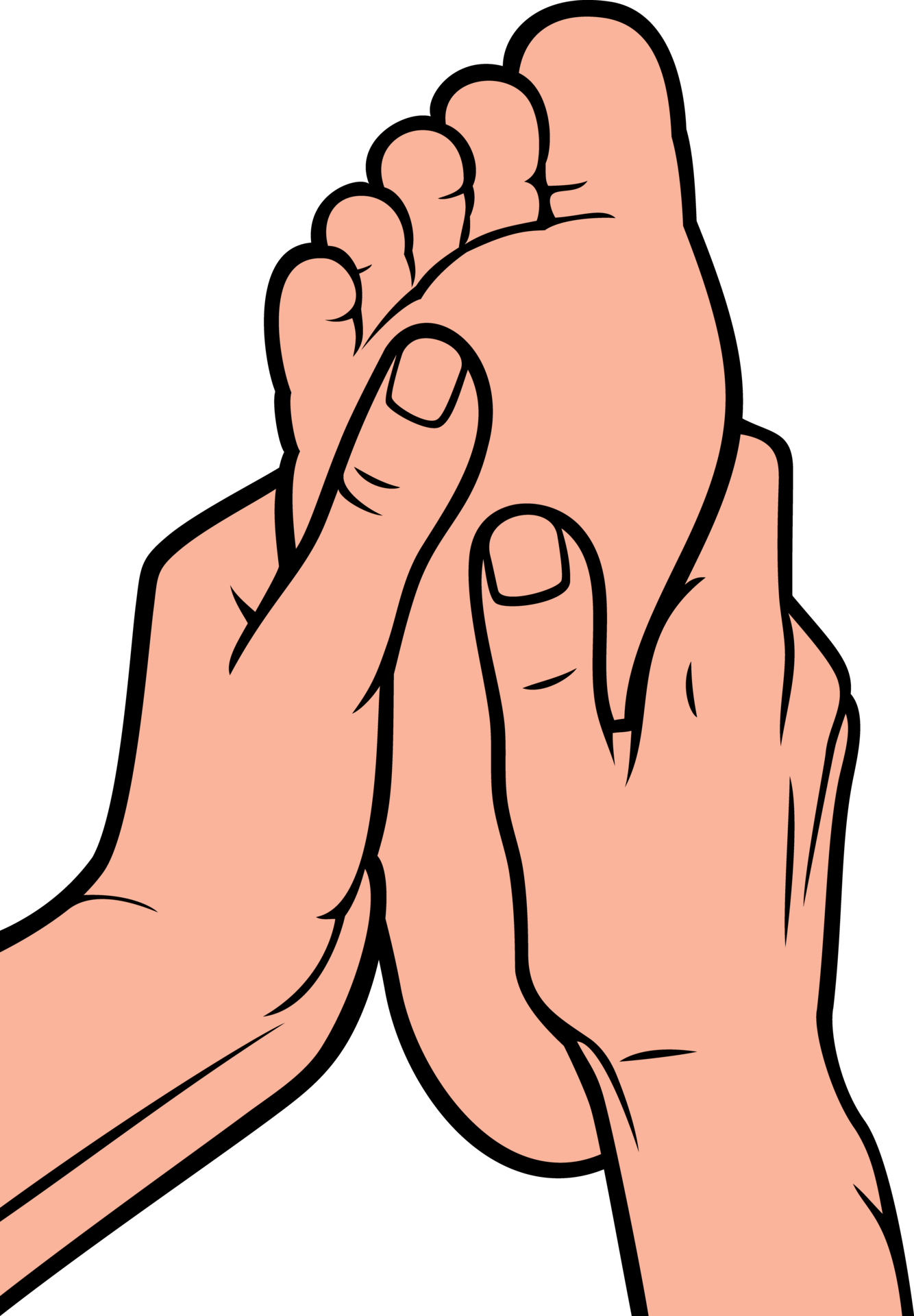 Foot Massage Png Illustration 8505725 Png