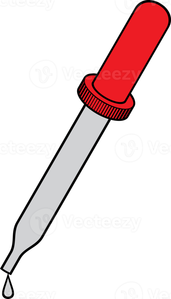 Dropper png illustration - medical pipette, eyedropper