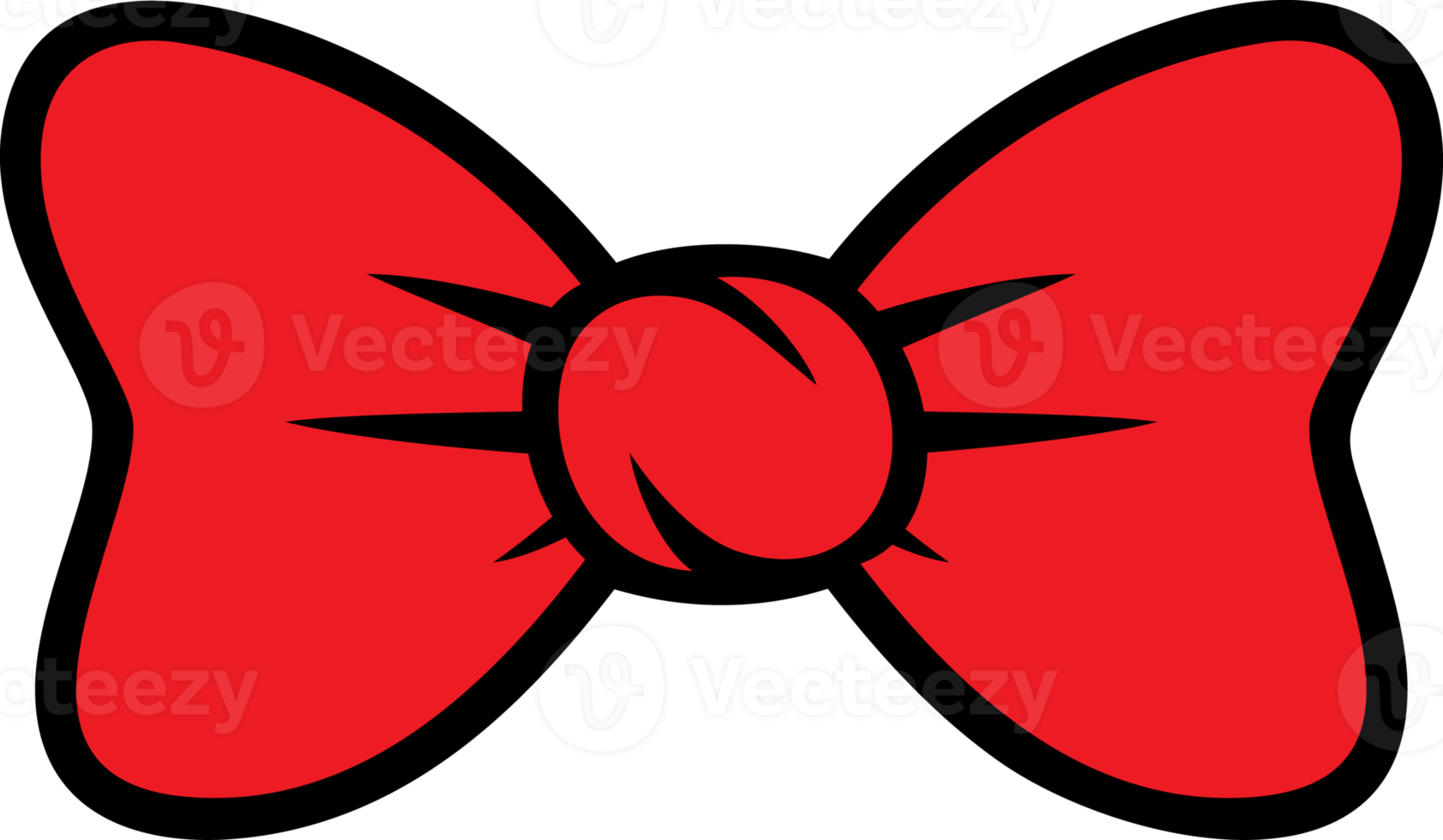 Red bow tie on transparent background PNG - Similar PNG