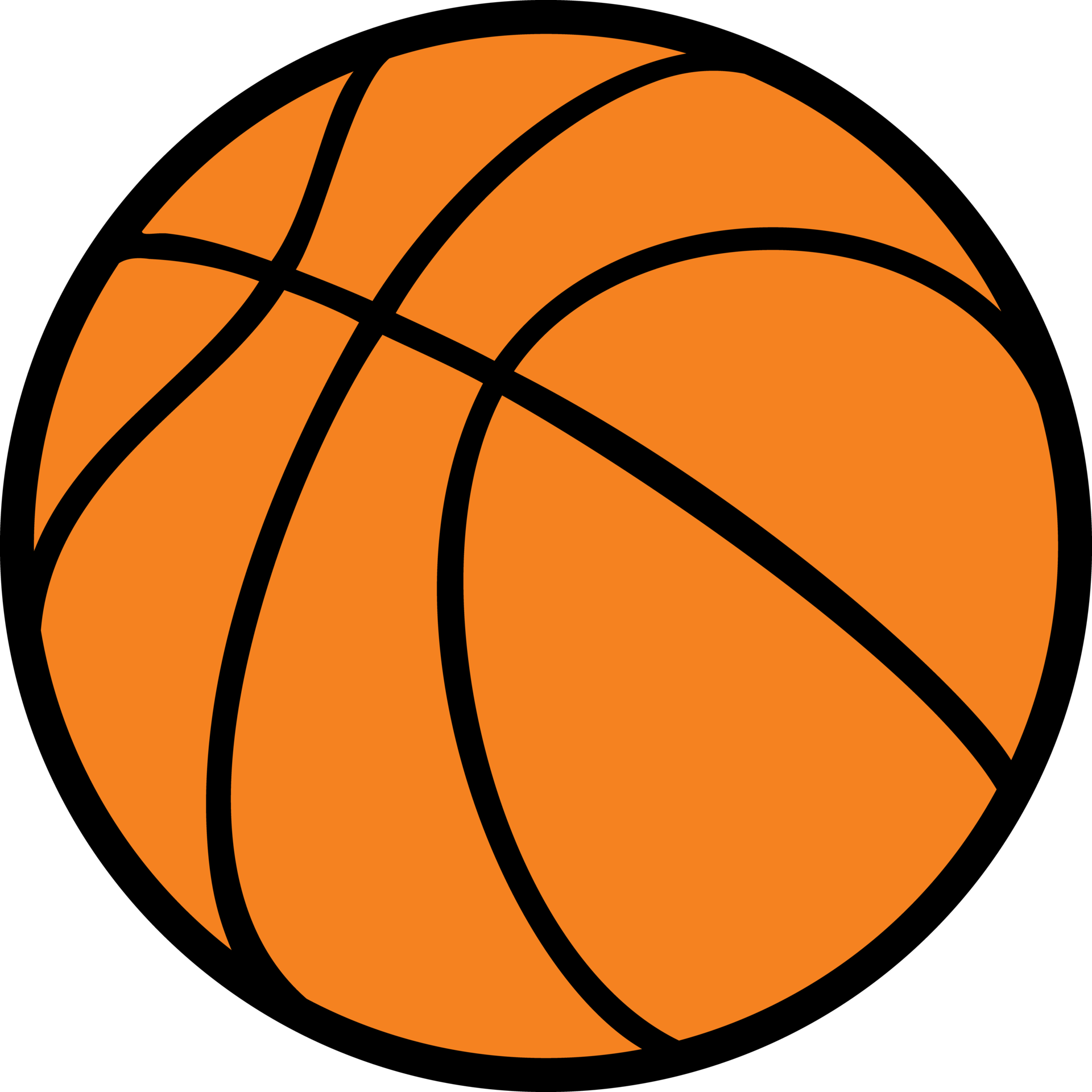 Basketball ball color png illustration 8505870 PNG