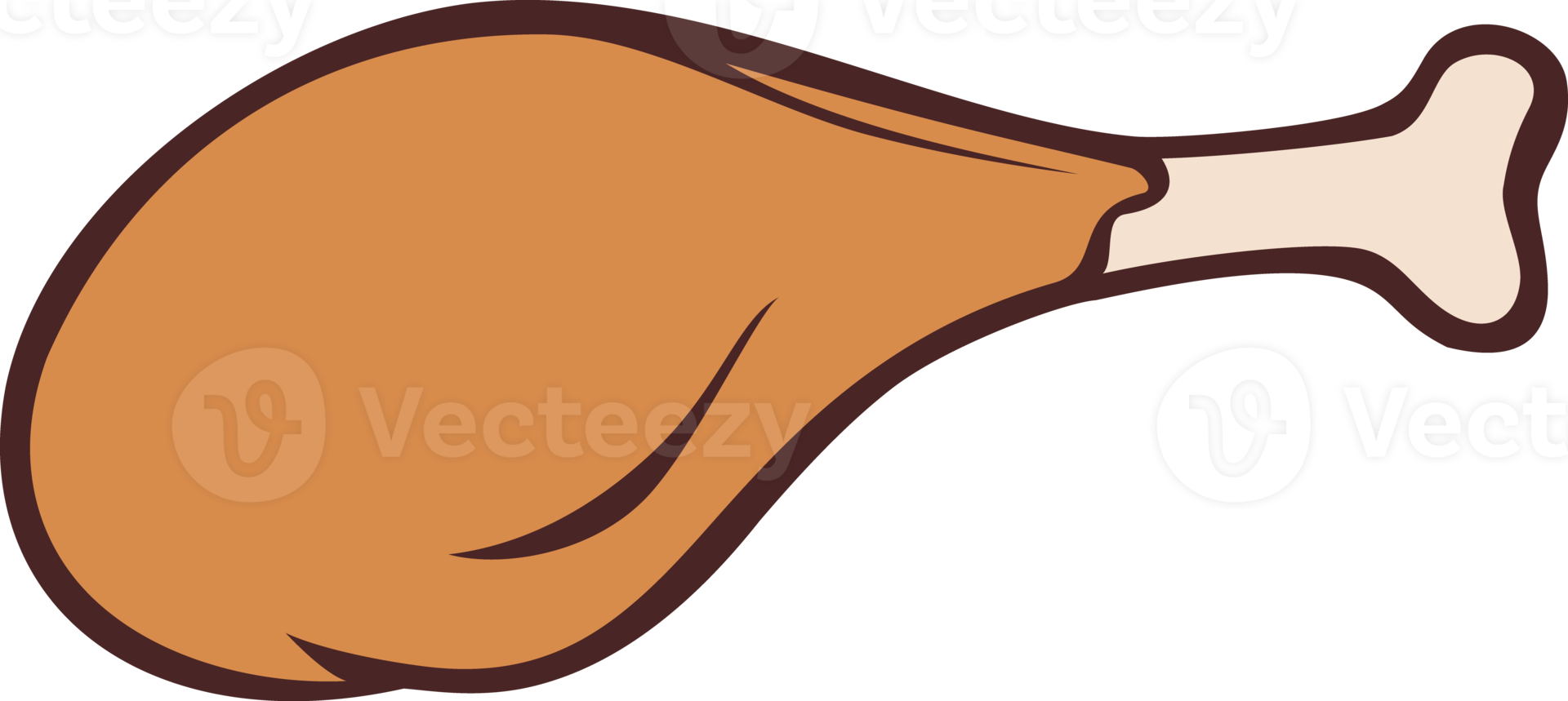 Chicken drumstick png illustration