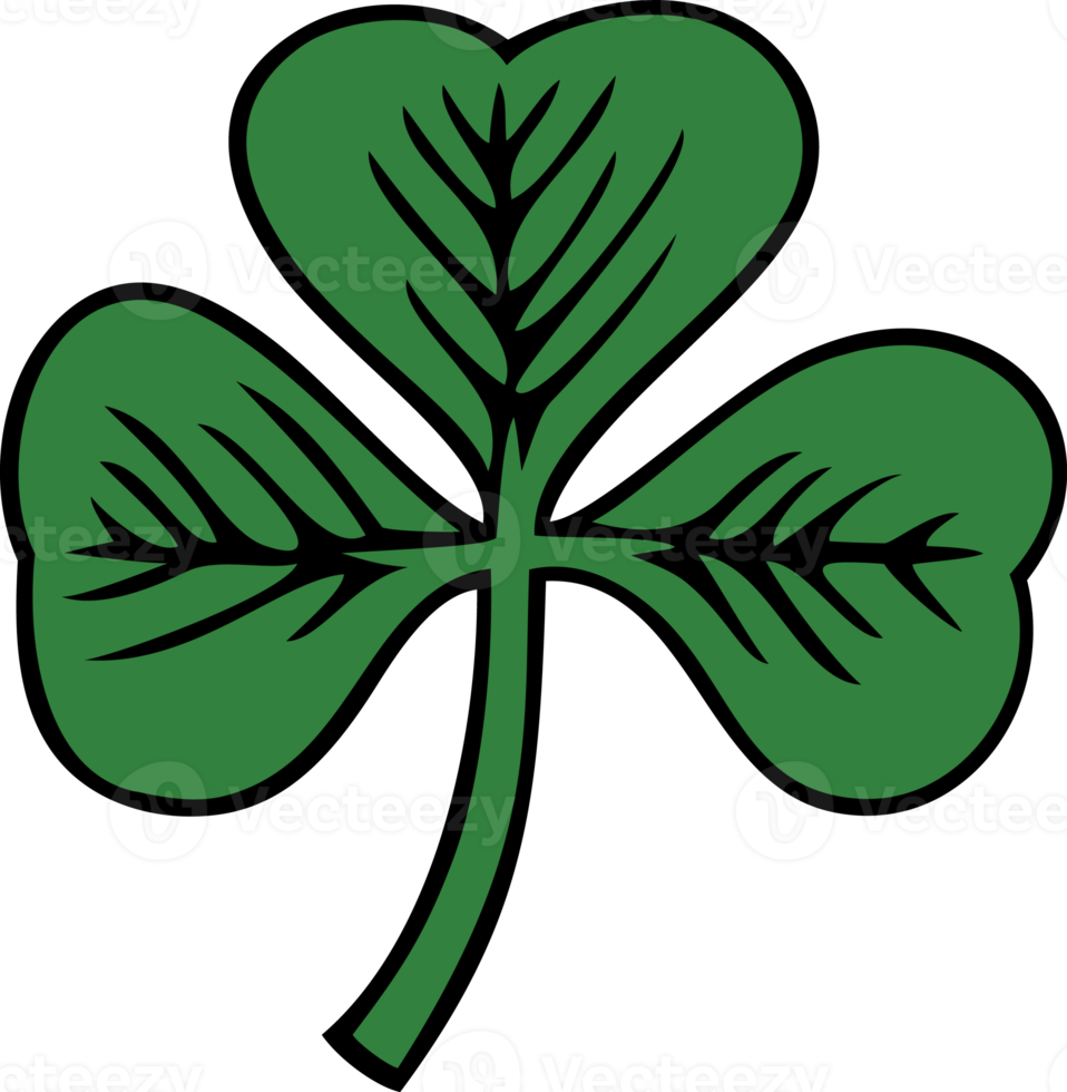 Clover with three leaves png illustration