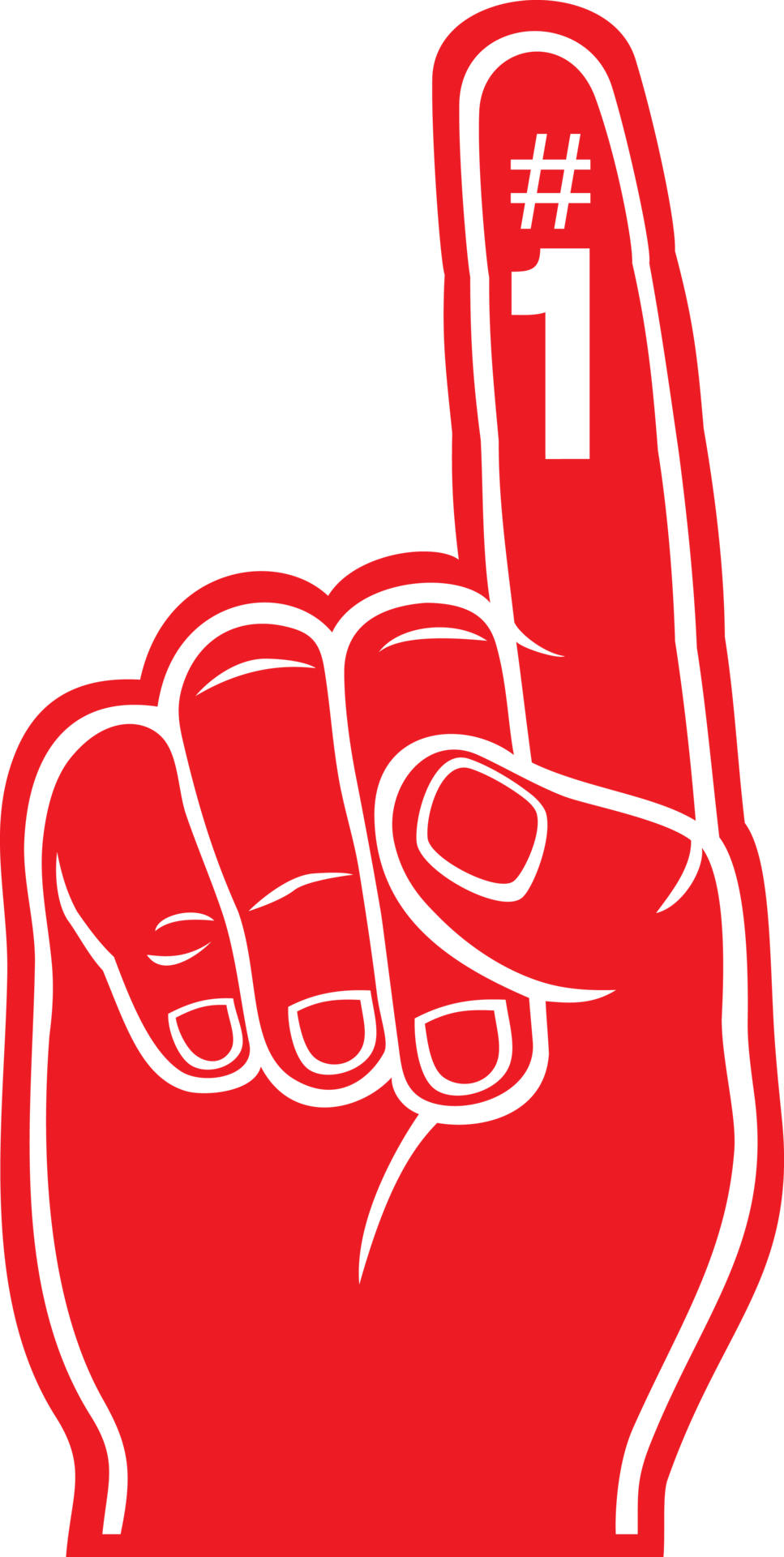 Foam finger png illustration 8505930 PNG