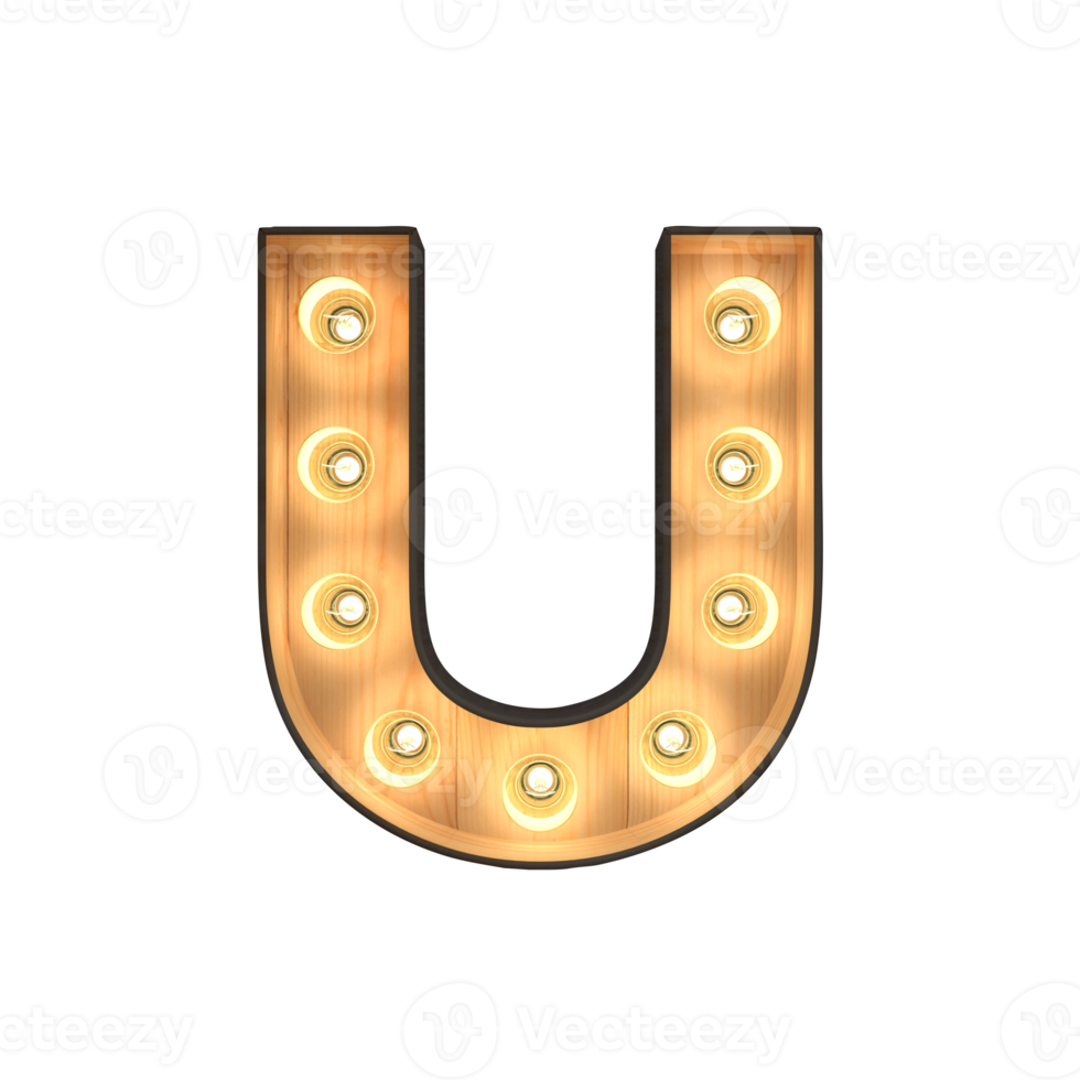 Marquee light Alphabet png