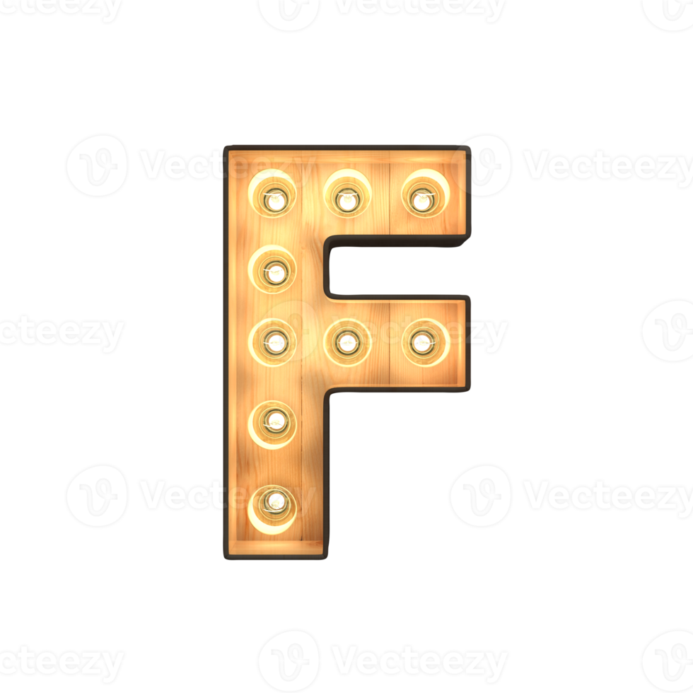 Marquee light Alphabet png