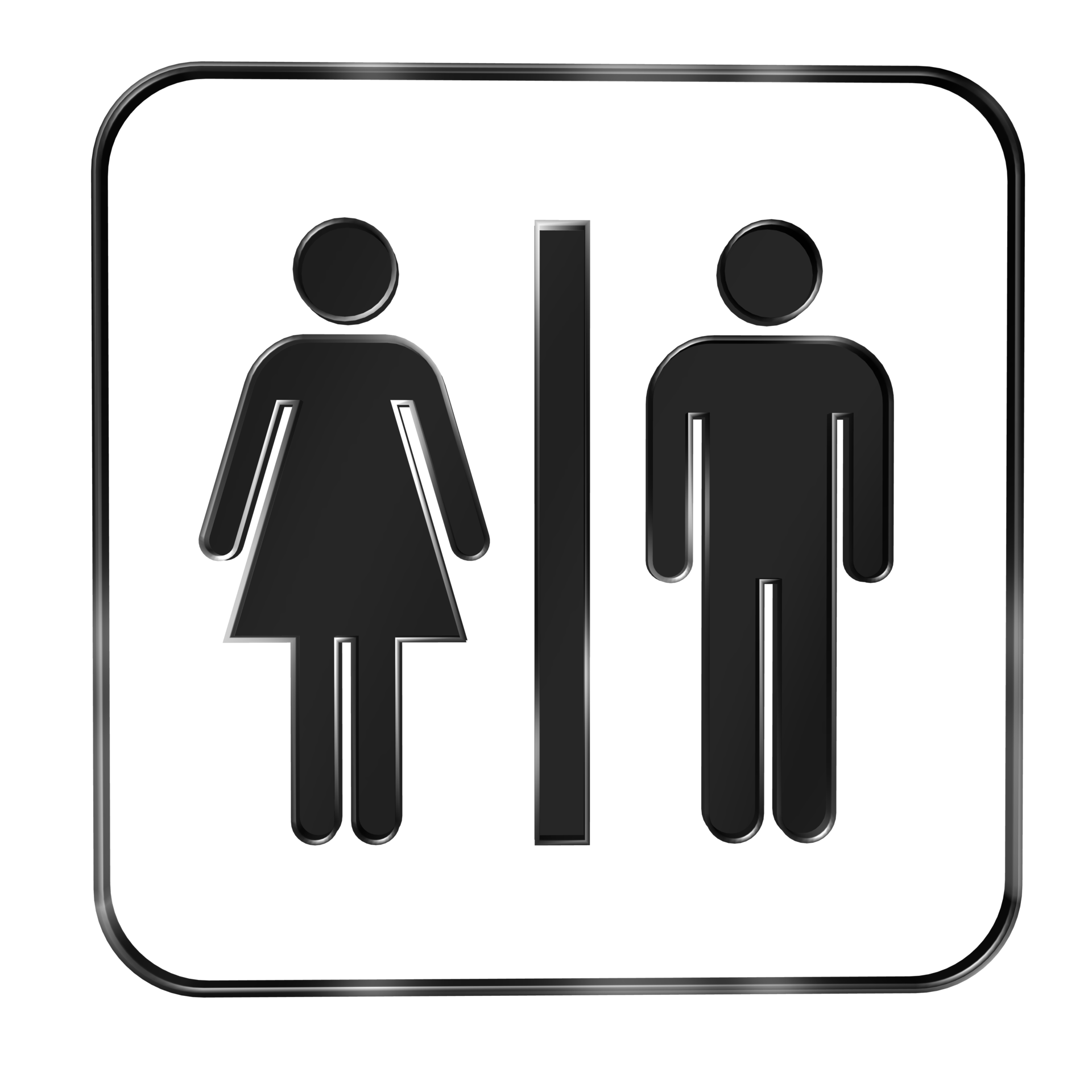 Washroom Sign PNGs for Free Download