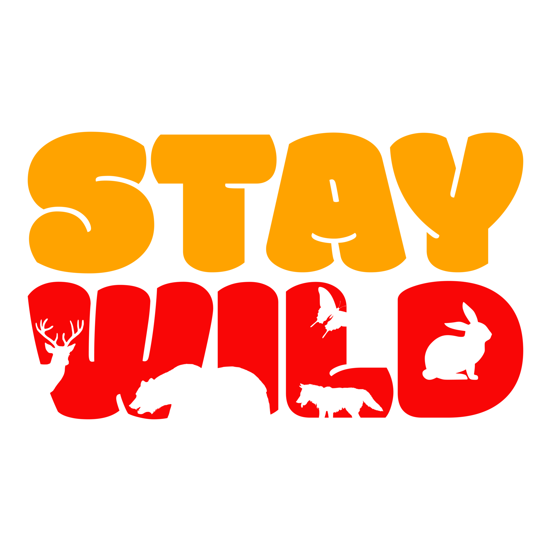 Stay Wild Text Illustration For T Shirt Design 8506485 Png