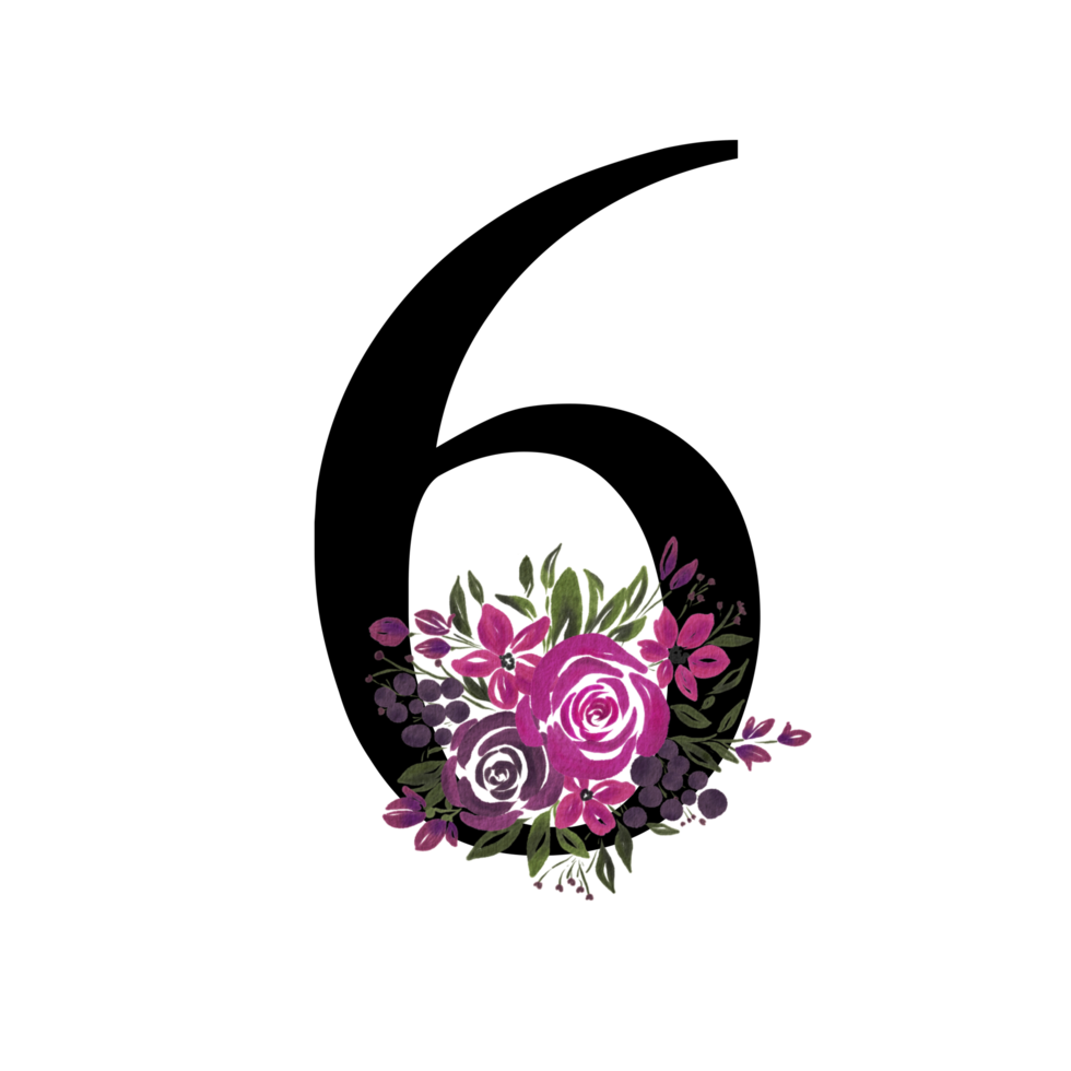 Floral Letter Alphabet png