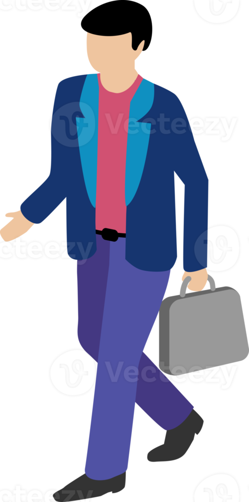 Isometric people boss, professional, manager, worker student teenager urban business environment, businessman png