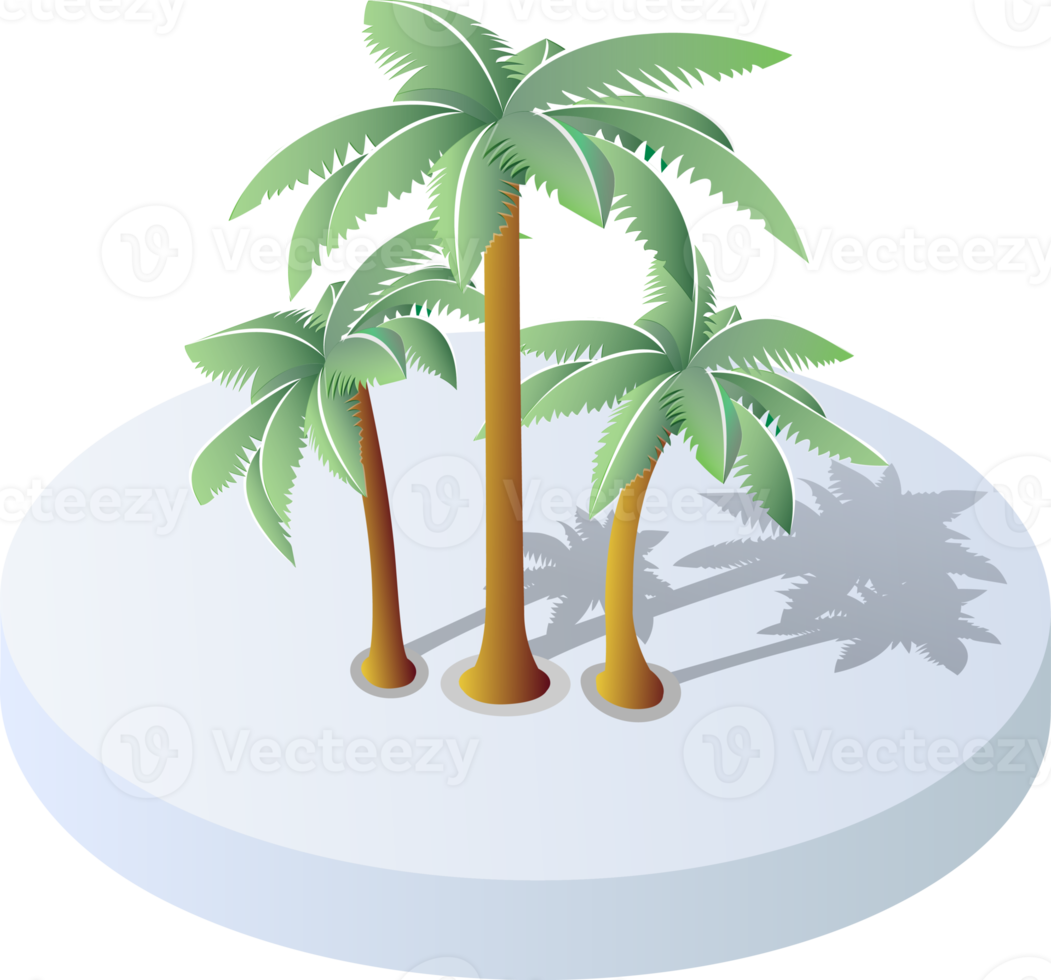 winter besneeuwde kerst pictogram natuur bomen boslandschap. isometrische boom ontwerp icoon png