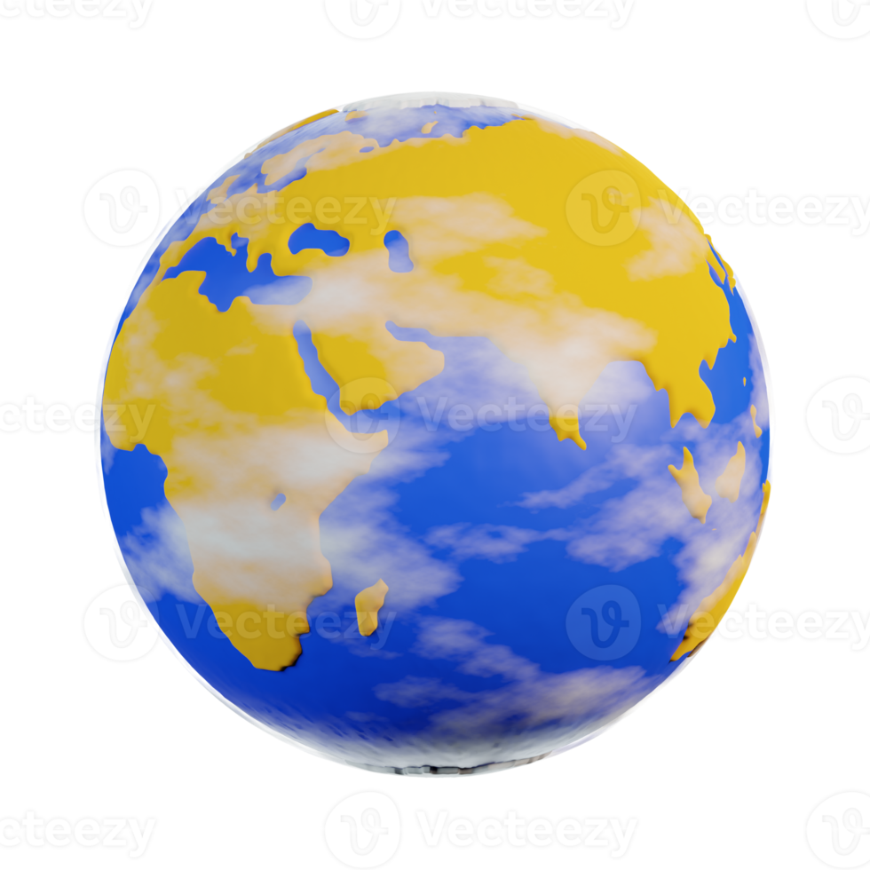 Free Planet earth. Cartoon 3d earth. In second preview texture for clouds. 8507063 PNG with Transparent Background Free Planet earth. Cartoon 3d earth. In second preview texture for clouds. 8507063 PNG with Transparent Background