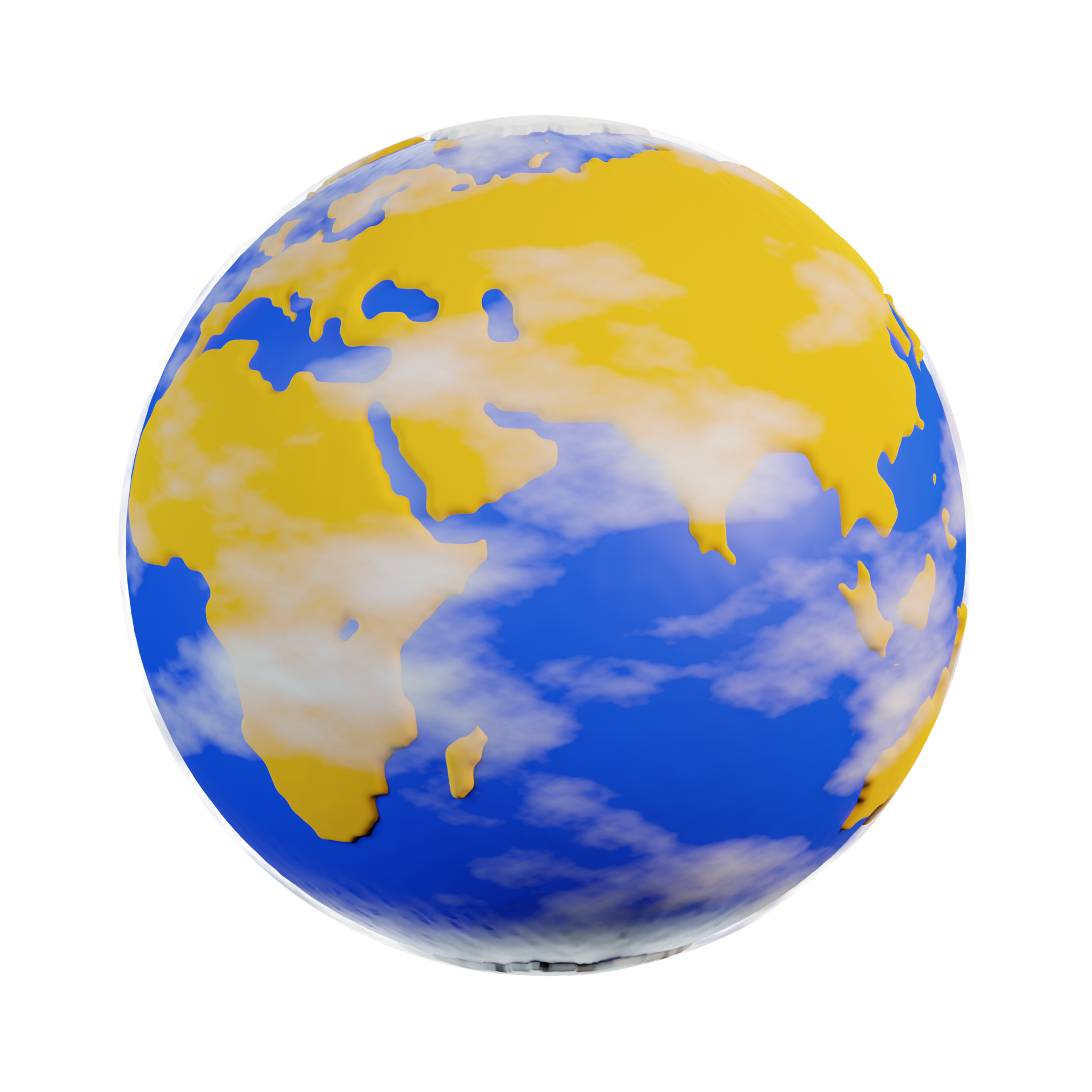 Free Planet earth. Cartoon 3d earth. In second preview texture for clouds. 8507063 PNG with Transparent Background Free Planet earth. Cartoon 3d earth. In second preview texture for clouds. 8507063 PNG with Transparent Background