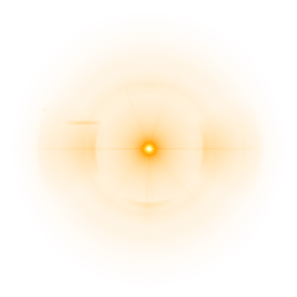 fundo de efeito especial de luz de reflexo de lente png