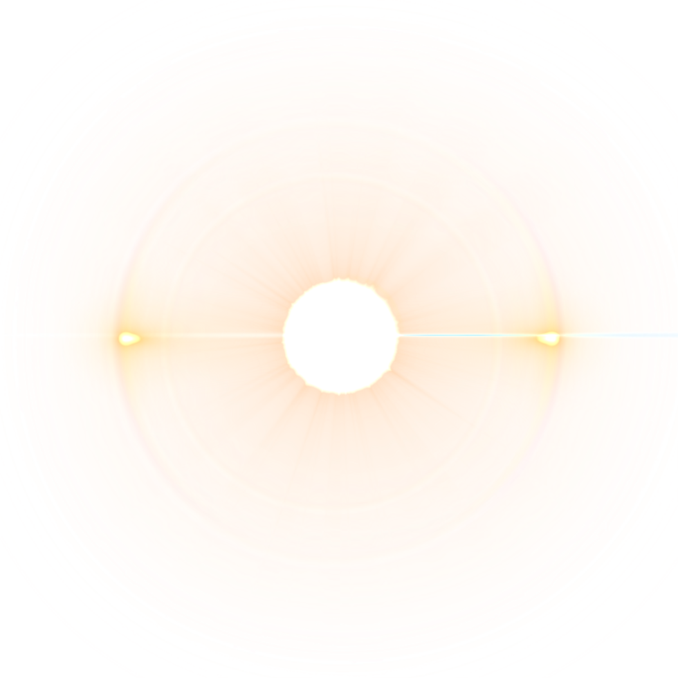 Lens Flare Licht Spezialeffekt Hintergrund png