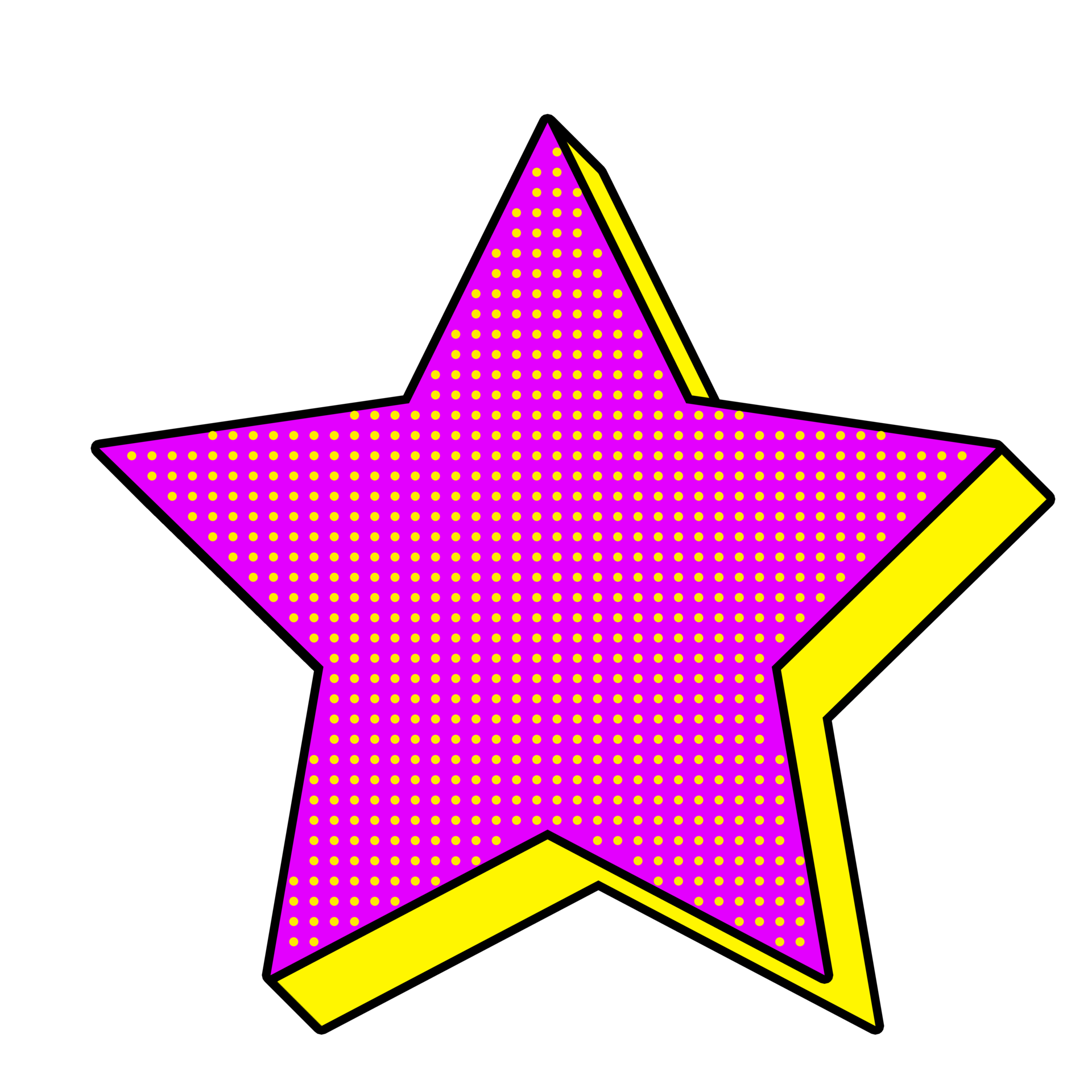 Abstract star shape retro style 80s-90s 8507489 PNG