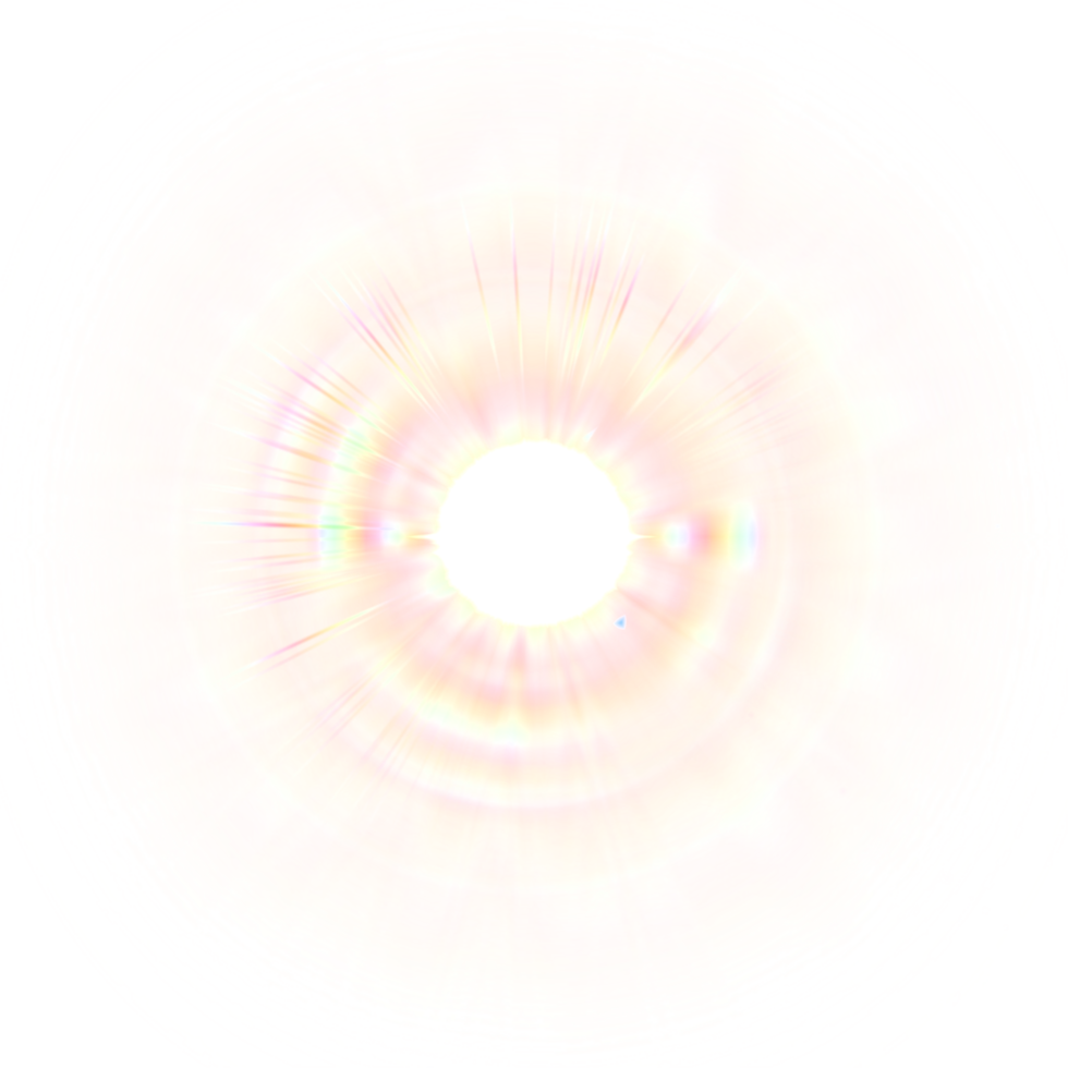 lens flare licht speciaal effect achtergrond png