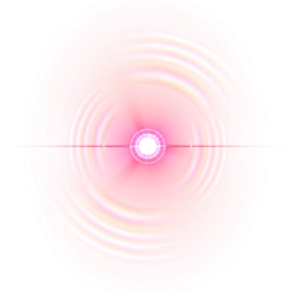 Lens flare light special effect background png