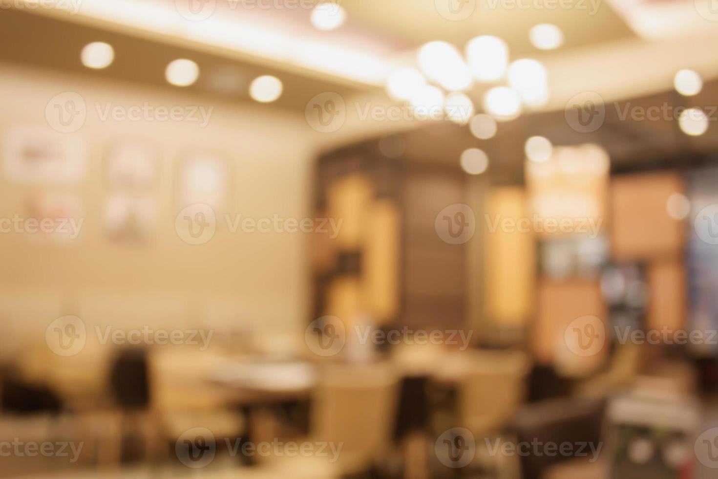 Blurred background made with Vintage Tones,Coffee shop blur background photo