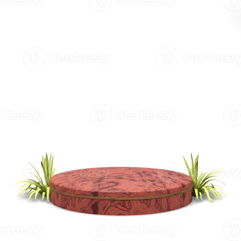 beau rendu 3d du podium png