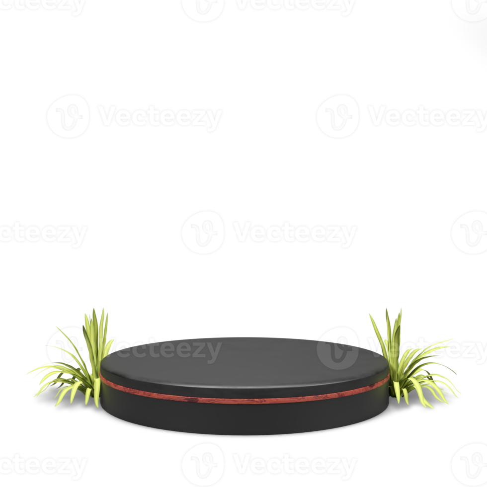 schönes podium 3d rendern png