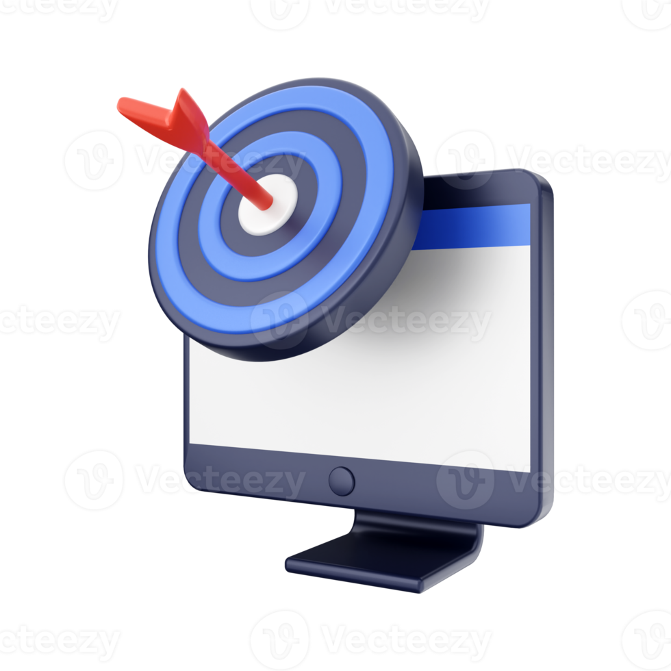 3d computer function icon illustration png