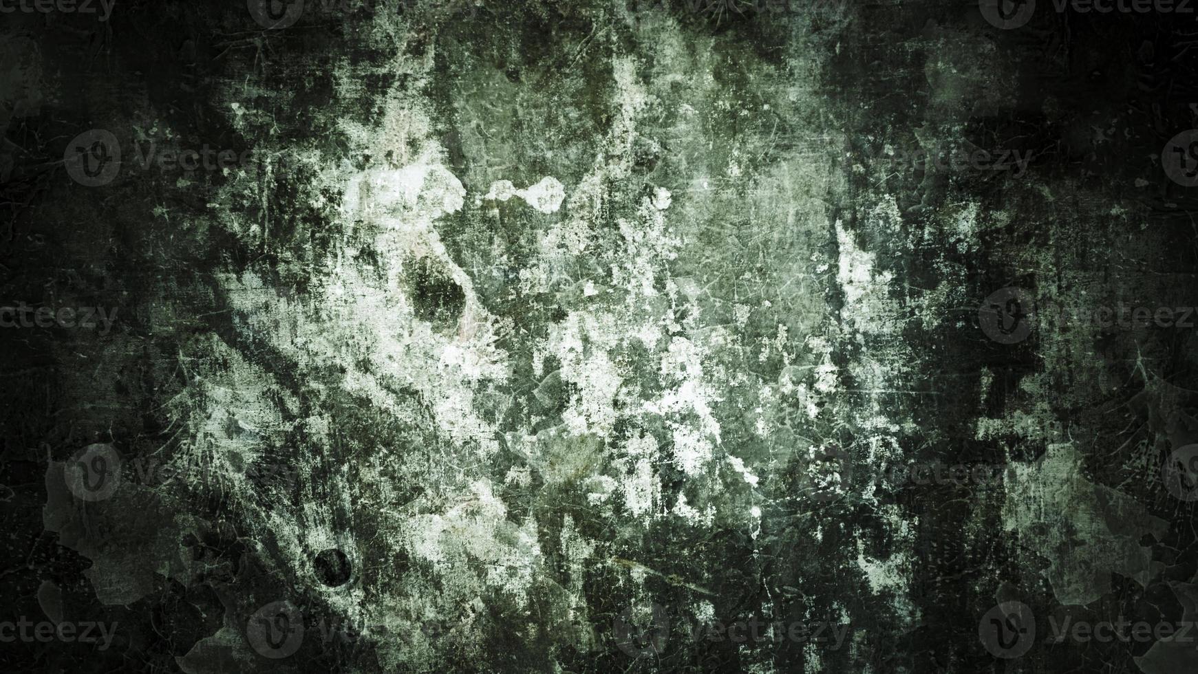 Scary dark old wall texture for the background, the wall is full of stains and scratches photo