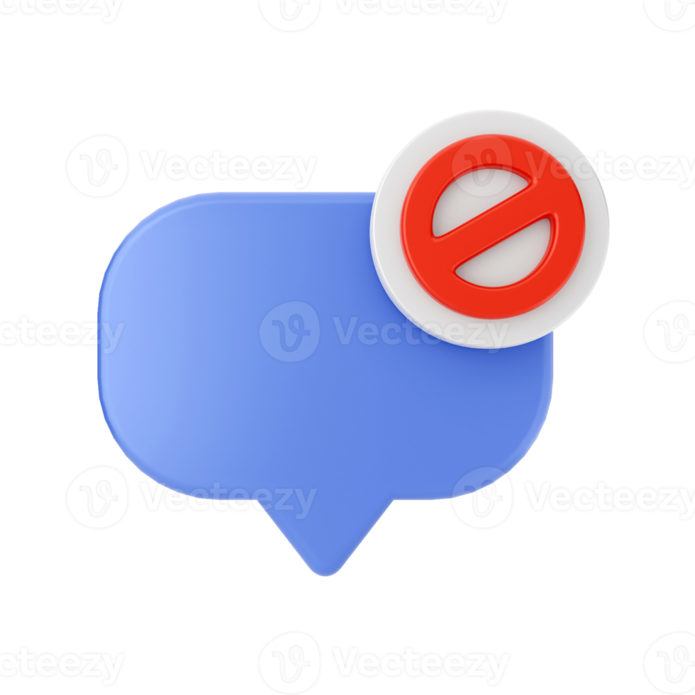 3d chat mail message notification chatting illustration png