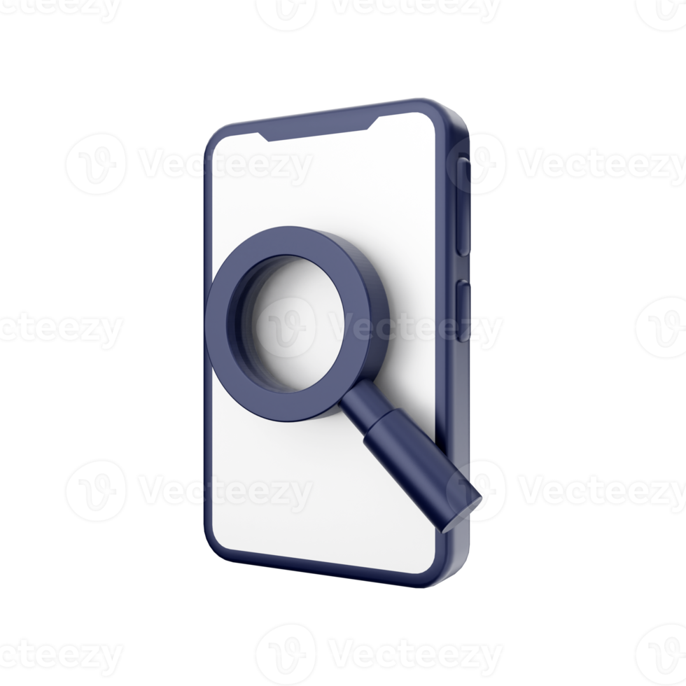 3d smartphone function icon illustration png