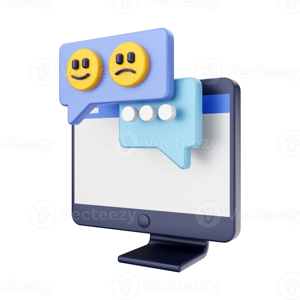 3d computer function icon illustration png