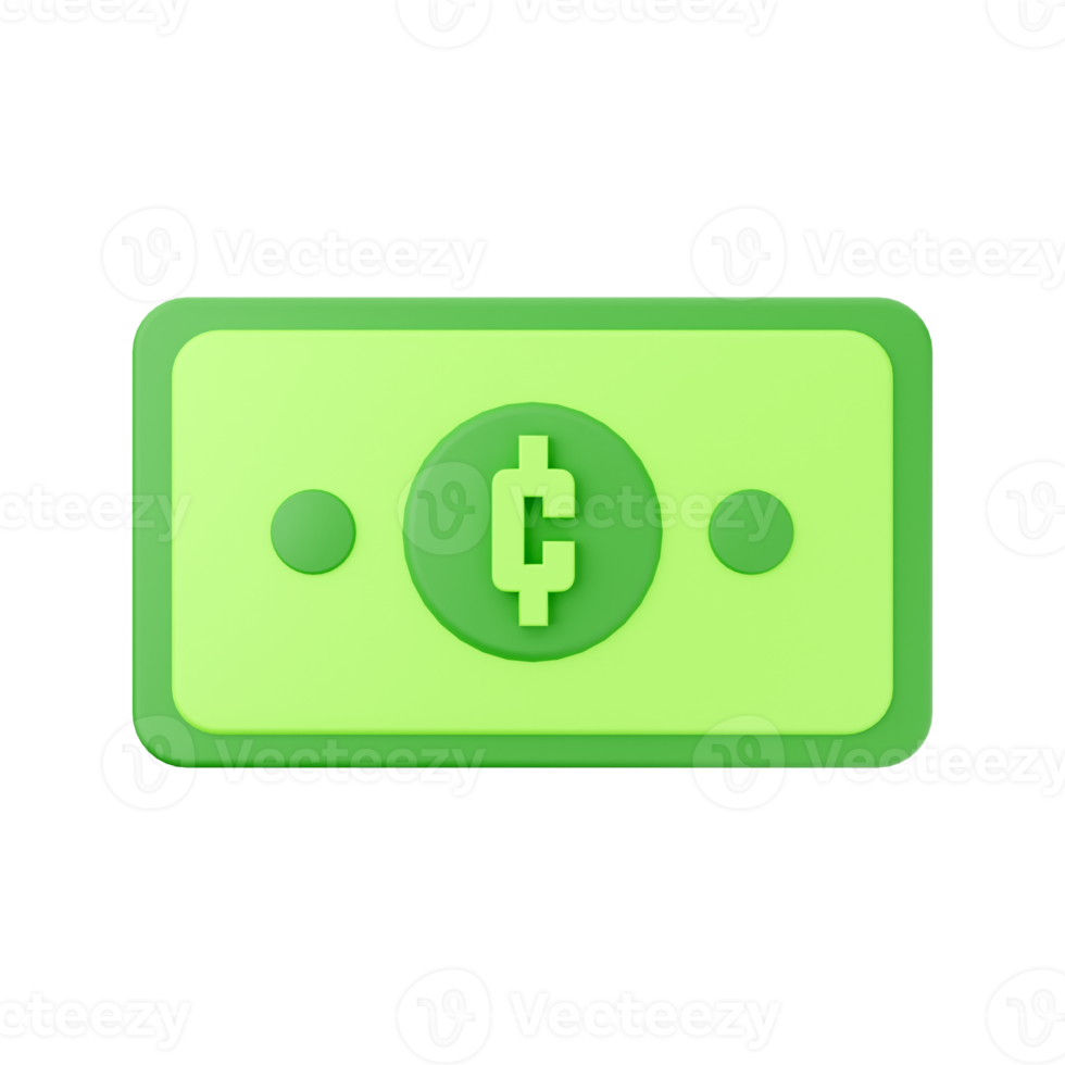 3d money coin icon illustration png