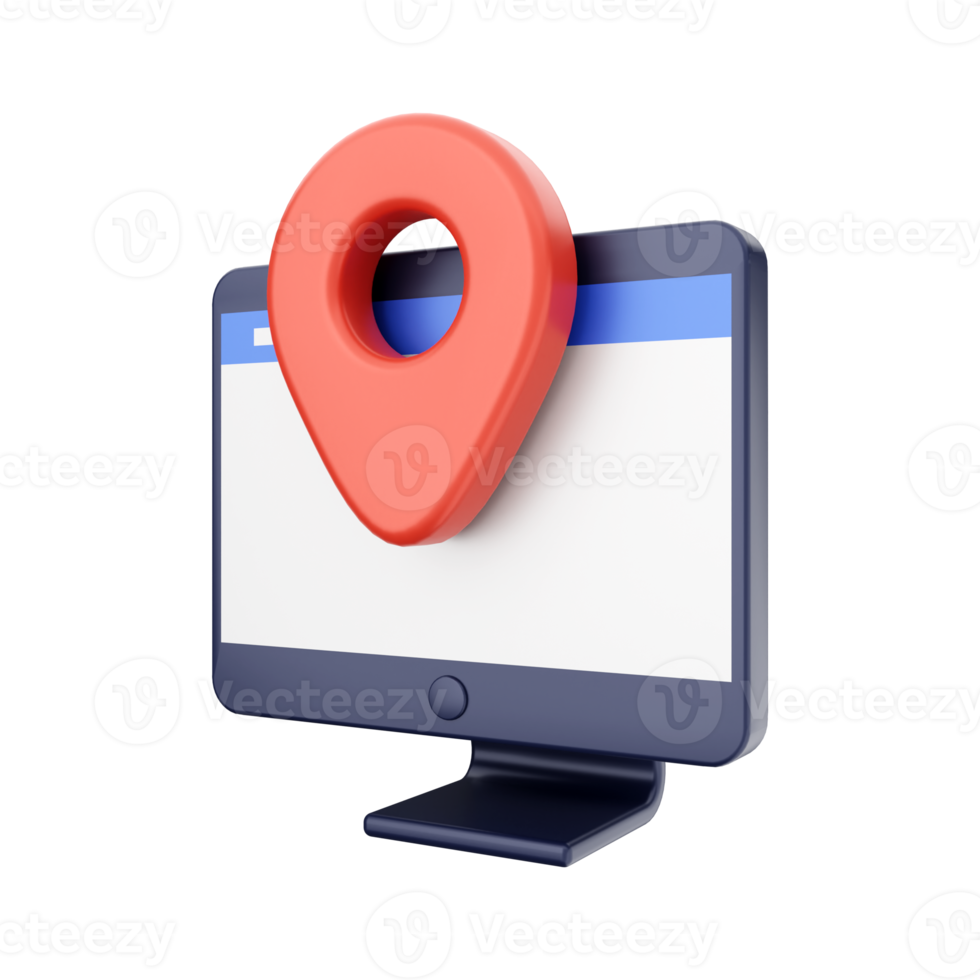 3d computer function icon illustration png