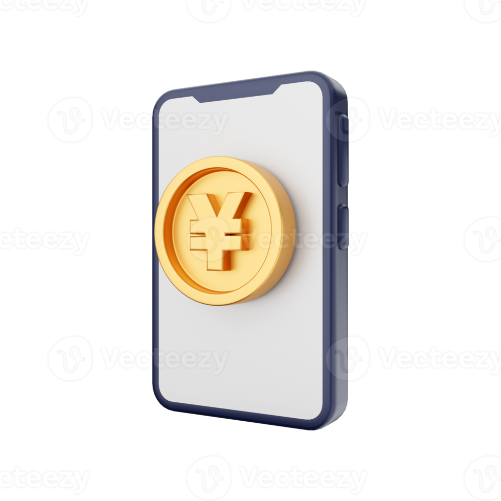 3d smartphone function icon illustration png