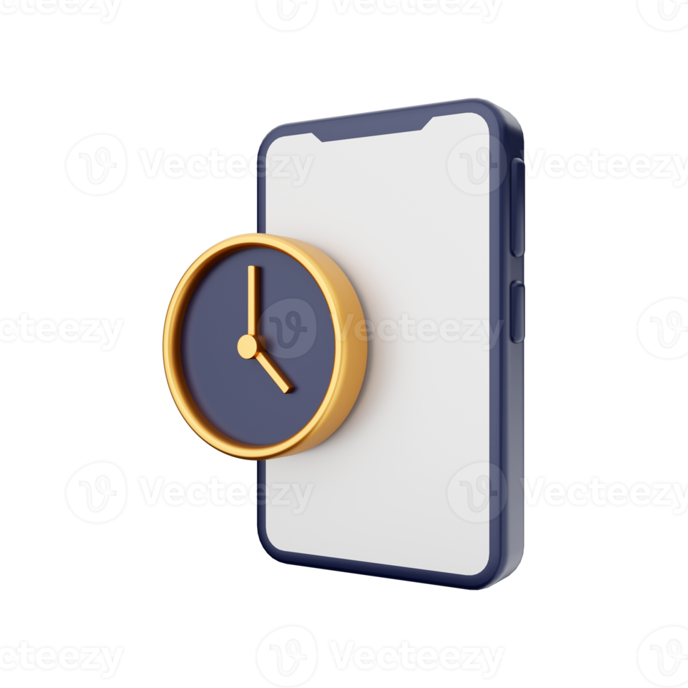 3d smartphone function icon illustration png