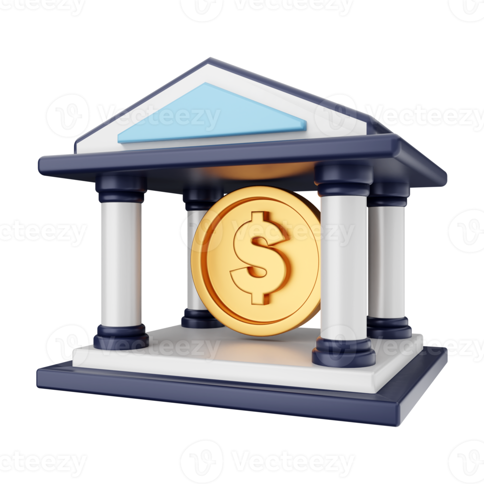 3d money coin icon illustration png