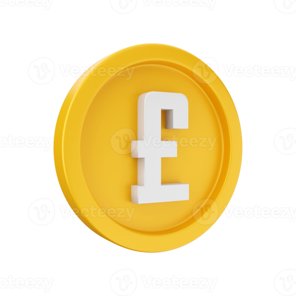 3d money coin icon illustration png