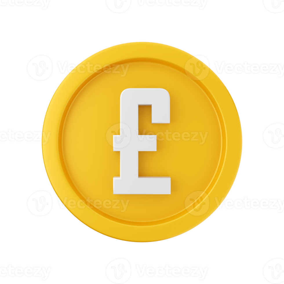 3d money coin icon illustration png