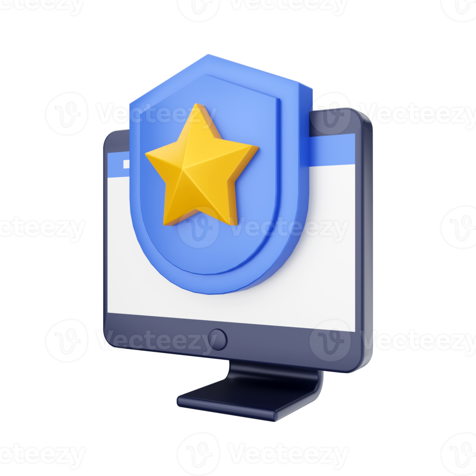 3d computer function icon illustration png