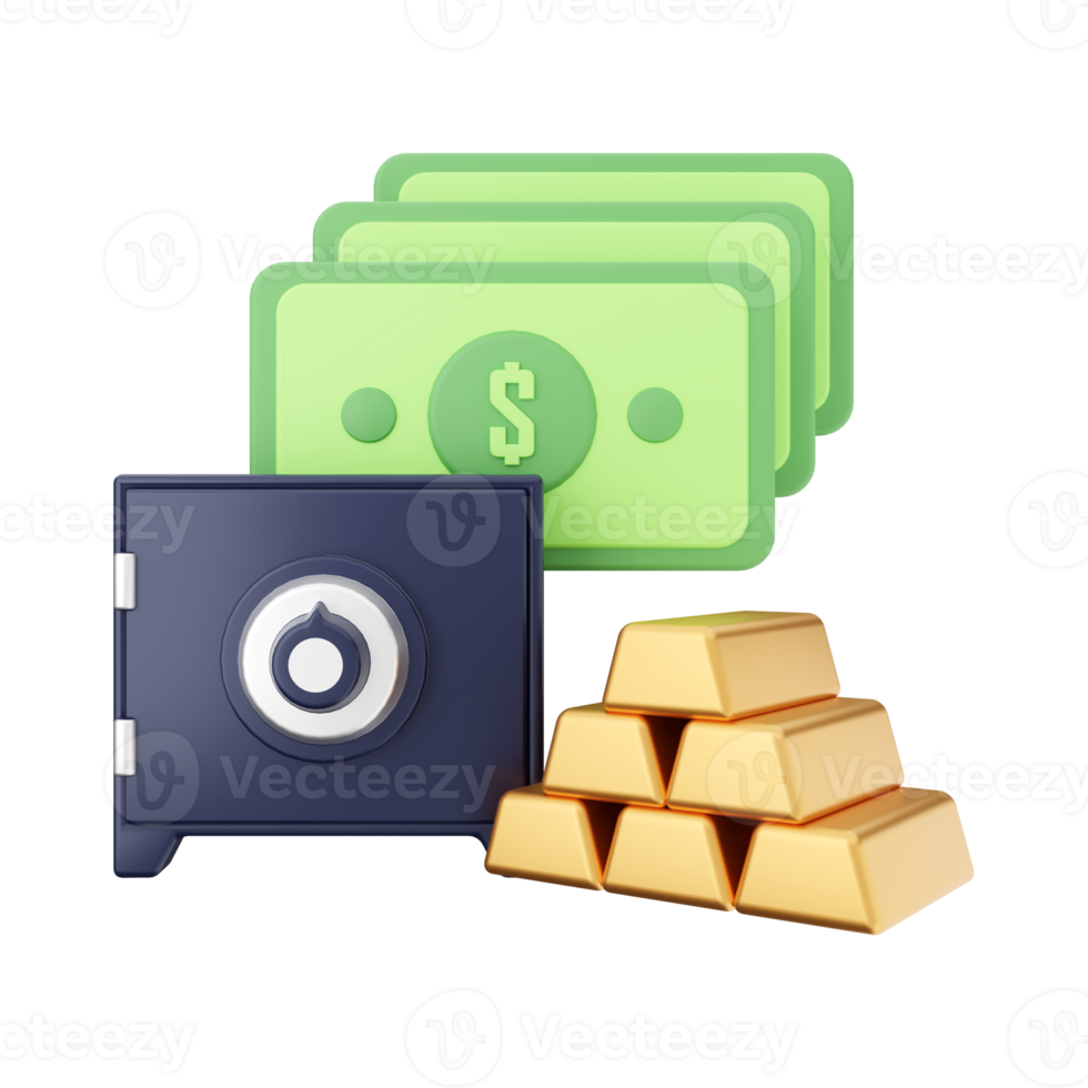 3d money coin icon illustration png