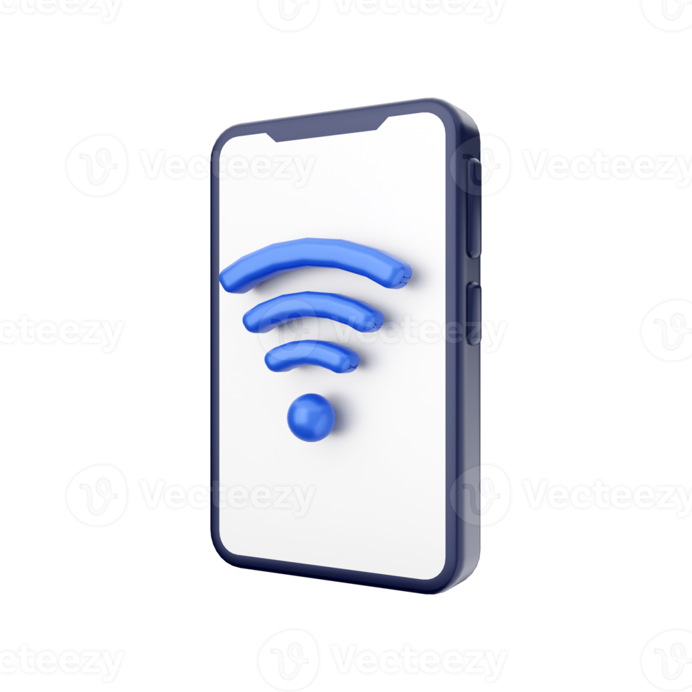 3d smartphone function icon illustration png