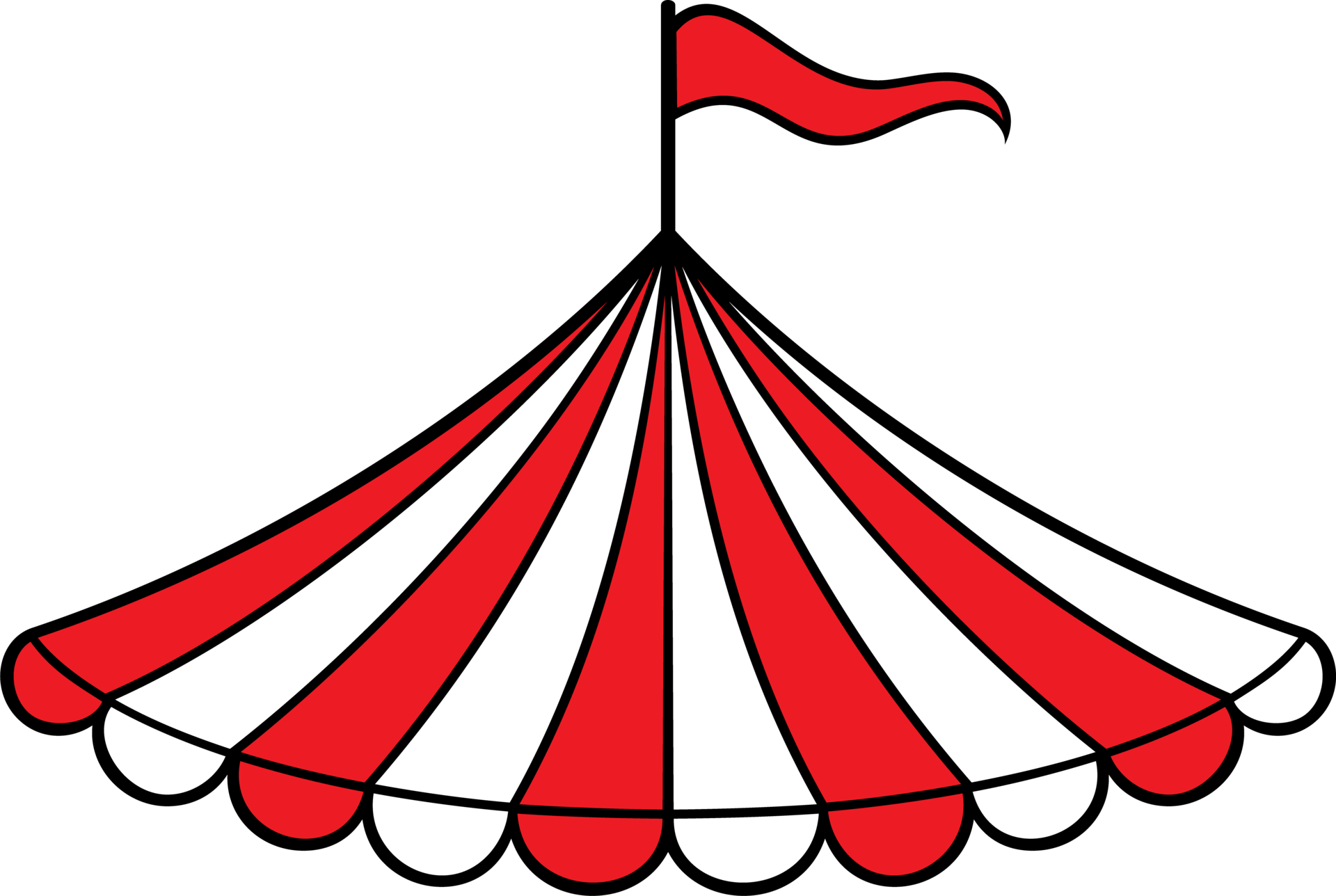 Circus Tent PNG, Vector, PSD, And Clipart With Transparent Background