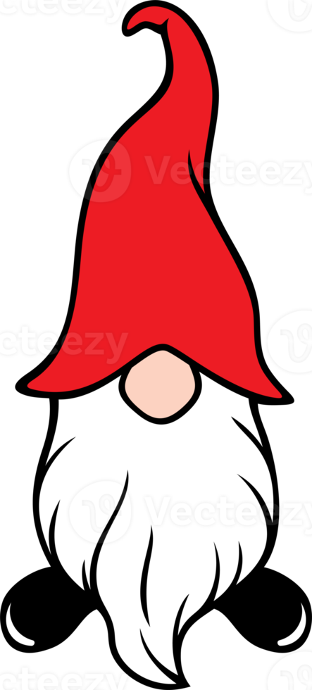 Garden gnome color png illustration