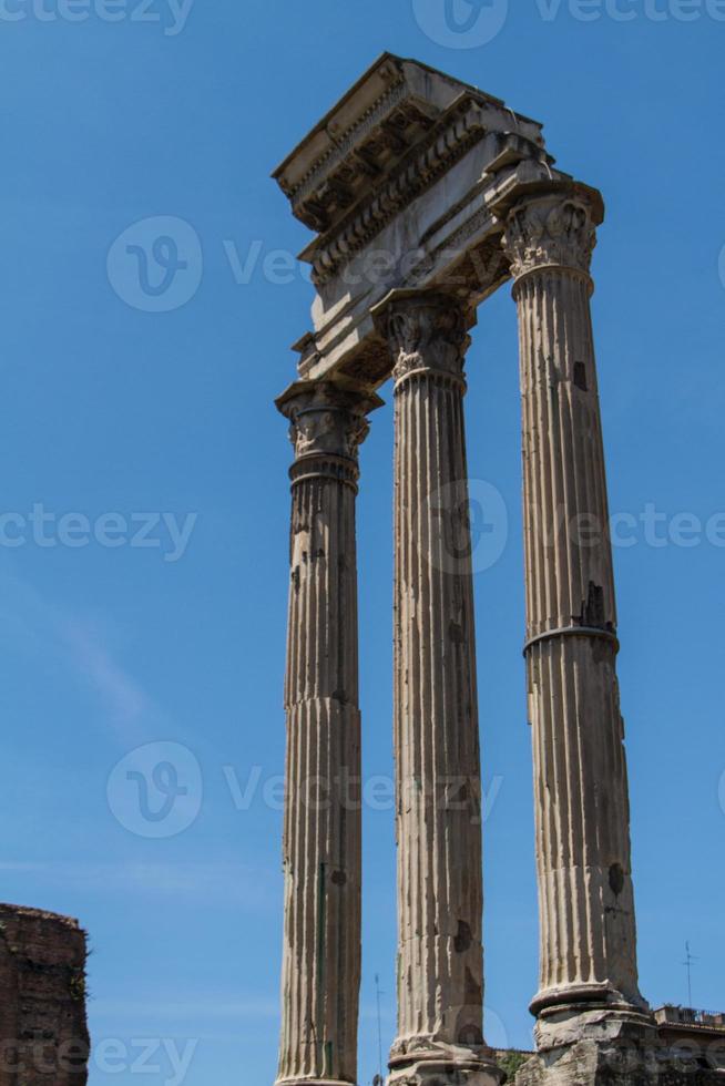 Roman ruins in Rome, Forum photo