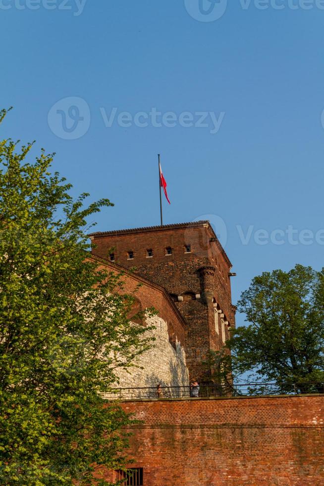 castillo real en wawel, krarow foto