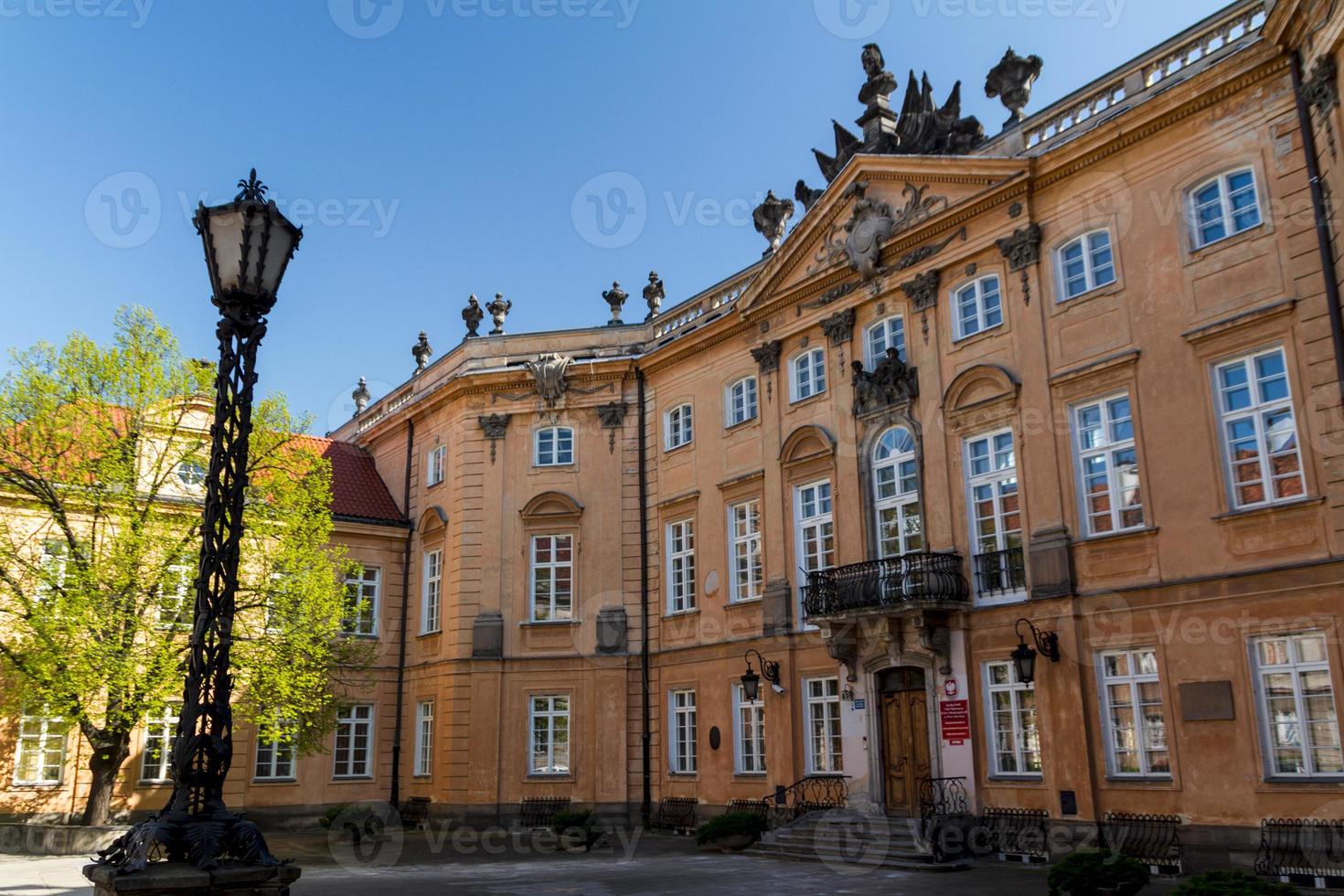 City center of Warsaw, Poland photo