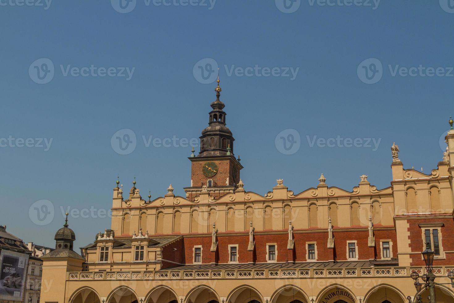 Sukiennice building in Krakow, Poland photo