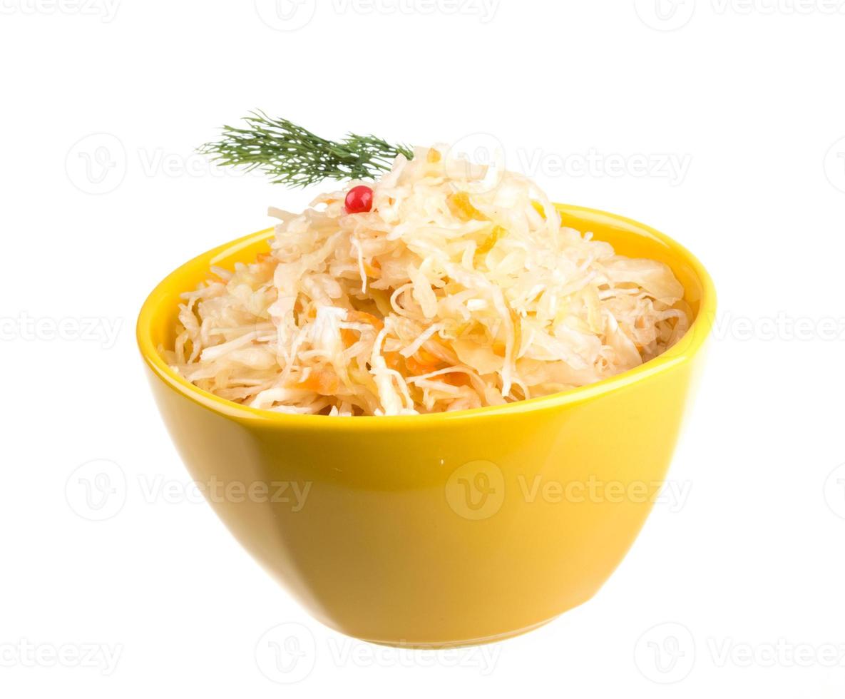 Sauerkraut - Russian national food photo